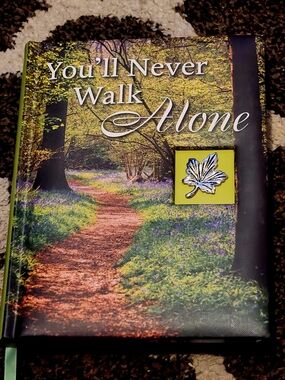 You'll Never Walk Alone Scenic Forest Journal - Green